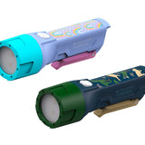 Ledlenser KidBeam4 LED Flashlight - 70 Lumens - Uses 2 x AAA - Dinosaur Green or Rainbow Purple