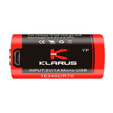 Klarus UR70 16340 - Side Shot