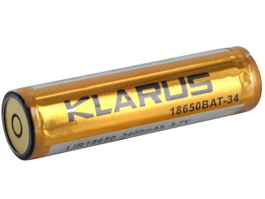Klarus KB34 18650 3400mAh 3.7V Protected Lithium Ion (Li-ion) Smart Bi-Directional Battery - Plastic Box