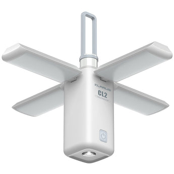 Klarus CL2 USB-C Rechargeable LED Lantern - 750 Lumens - Uses Built-in 10400mAh Li-ion Battery Pack - Light Grey, Ivory White, Lake Green, and Jungle Green Colors