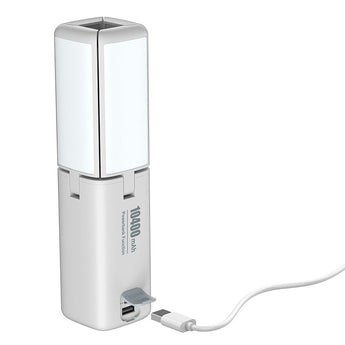 Klarus CL2 USB-C Rechargeable LED Lantern - 750 Lumens - Uses Built-in 10400mAh Li-ion Battery Pack - Light Grey, Ivory White, Lake Green, and Jungle Green Colors