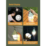 Klarus CL3 USB-C Rechargeable LED Lantern - 280 Lumens - Uses Built-in 2600mAh Li-ion Battery Pack