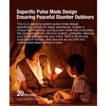 Klarus CL3 USB-C Rechargeable LED Lantern - 280 Lumens - Uses Built-in 2600mAh Li-ion Battery Pack