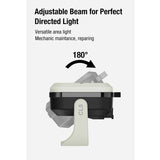 Klarus CL5 USB-C Rechargeable LED Micro Lantern - 650 Lumens - Uses Built-in 1200mAh Li-ion Battery Pack - Black or White