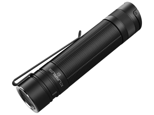 Klarus E1 Deep Pocket Carry EDC LED Flashlight - 1000 Lumens - Includes 1 x 18650