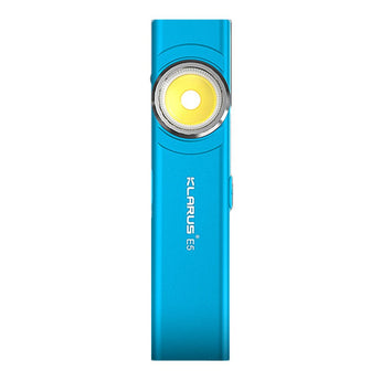 Klarus E5 USB-C Rechargeable EDC LED Flashlight - 470 or 600 Lumens - Uses Built-in 450mAh Li-ion Battery Pack - Multiple Color Options