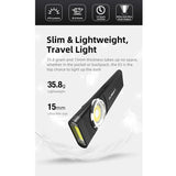 Klarus E5 USB-C Rechargeable EDC LED Flashlight - 470 or 600 Lumens - Uses Built-in 450mAh Li-ion Battery Pack - Multiple Color Options