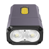 Klarus E8 Rechargeable Swivel-Head EDC Flashlight - 1000 Lumens - 2 x Samsung LH351 - Uses Built-in 1000mAh Li-ion Battery Pack - Multiple Color Options