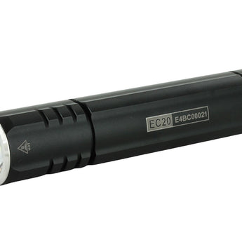 Klarus EC20 USB-C Rechargeable LED Flashlight - Luminus SST-20-WCS - 1100 Lumens - Includes 1 x 21700 - With or Without Power Bank Function