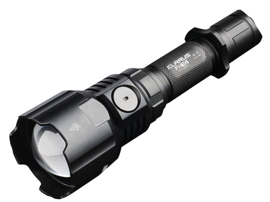 Klarus FH10 Multicolor Flashlight - Red, White and Green LEDs - 700 Lumens - Uses 1 x 18650 or 2 x CR123A