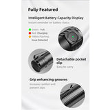 Klarus G15 V2 USB-C Rechargeable LED Flashlight - CREE XHP70.2 - 4200 Lumens - Includes 1 x 21700