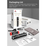 Klarus G15 V2 USB-C Rechargeable LED Flashlight - CREE XHP70.2 - 4200 Lumens - Includes 1 x 21700