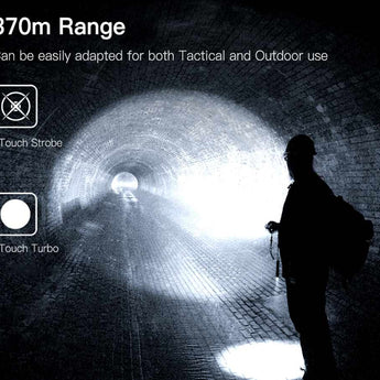 Klarus GL4 USB-C Rechargeable LED Weapon Light - Luminus SST-70 - 3300 Lumens - Includes 1 x 21700