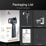 Klarus GL5 LED Weapon Light - CREE XP-L2 HD V6 - 1200 Lumens - Includes 2 x CR123A