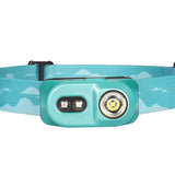 Klarus H1A-PL Lightweight LED headlamp - CREE XP-G3 S5 - 350 Lumens - Includes 1 x 14500 - Blue