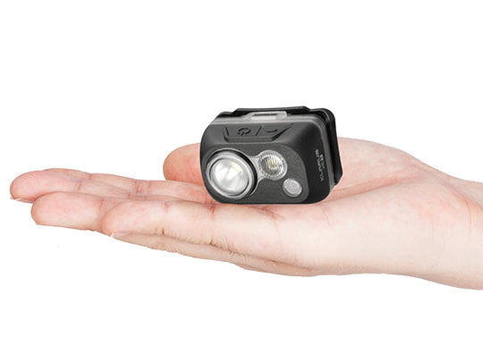 Klarus HC1-R Triple Lamp Featherweight LED Headlamp - 300 Lumens - CREE XPG3 S3 - Uses 3 x AAA (included)