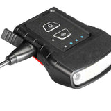 Klarus HC3 Visor Clip Motion-Sensing Rechargeable Headlamp - 100 Lumens - Includes Built-in 500mAh Li-ion Battery pack