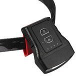 Klarus HC3 Visor Clip Motion-Sensing Rechargeable Headlamp - 100 Lumens - Includes Built-in 500mAh Li-ion Battery pack