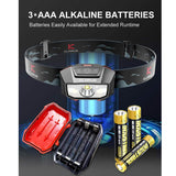 Klarus HM2 Motion Controlled LED Headlamp - CREE XPG-3 - 270 Lumens - Uses 3 x AAA