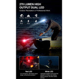 Klarus HM2 Motion Controlled LED Headlamp - CREE XPG-3 - 270 Lumens - Uses 3 x AAA