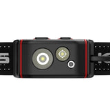 Klarus HM5 Lightweight LED Headlamp - 800 Lumens - Includes LB12 Li-ion Battery Pack