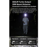 Klarus HM5 Lightweight LED Headlamp - 800 Lumens - Includes LB12 Li-ion Battery Pack