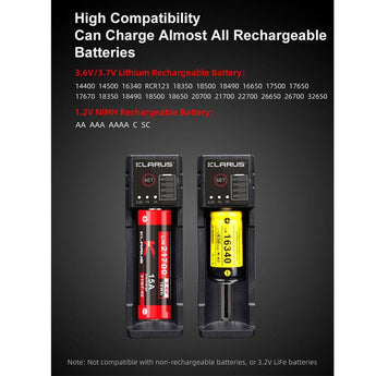 Klarus K1 Pro Single Bay Smart Battery Charger