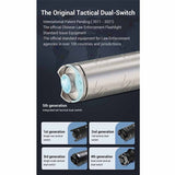 Klarus K10 Fast-Access Flashlight Informational Sheet - The Original Tactical Dual Switch