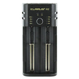 Klarus K2 2-bay USB Smart Charger with LED Indicator for Li-ion, NiMh and NiCd Batteries