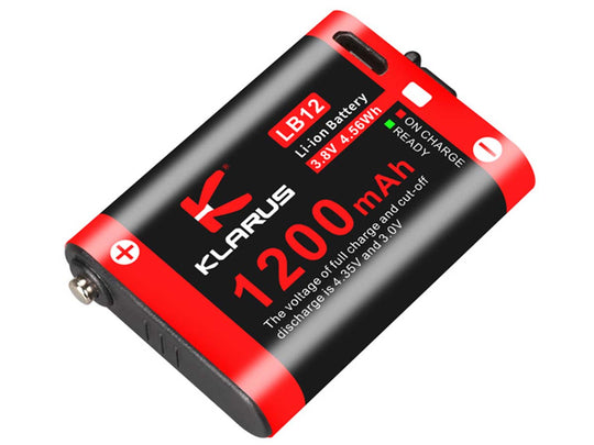 Klarus LB12 1200mAh Replacement Battery Pack for the HR1 Pro