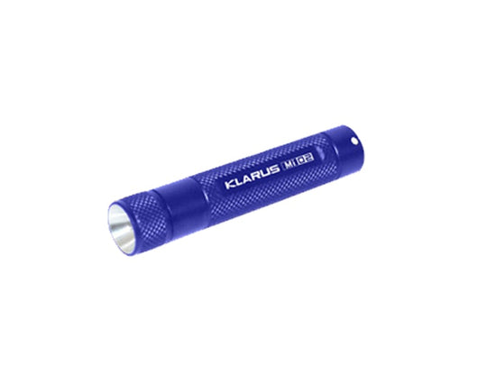 Klarus Mi02 LED Flashlight with Blue Finish - 13 Lumens - Uses 1 x AAA