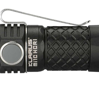 Klarus Mi1C HCRI High CRI Flashlight - Nichia NVSW219CT LED - 395 Lumens - 5000K - Uses 1 x RCR123A (Included) or 1 x CR123A