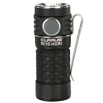 Klarus Mi1C HCRI High CRI Flashlight - Nichia NVSW219CT LED - 395 Lumens - 5000K - Uses 1 x RCR123A (Included) or 1 x CR123A