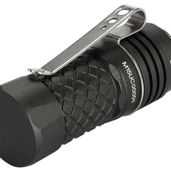 Klarus Mi1C HCRI High CRI Flashlight - Nichia NVSW219CT LED - 395 Lumens - 5000K - Uses 1 x RCR123A (Included) or 1 x CR123A