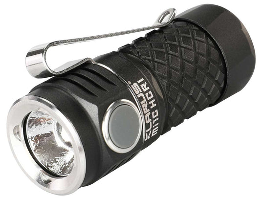 Klarus Mi1C HCRI High CRI Flashlight - Nichia NVSW219CT LED - 395 Lumens - 5000K - Uses 1 x RCR123A (Included) or 1 x CR123A