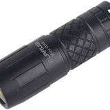 Klarus Mini One Micro-USB Rechargeable LED Key-Chain Flashlight - CREE XP-G3 - 130 Lumens - Includes 1 x 10180 - Black