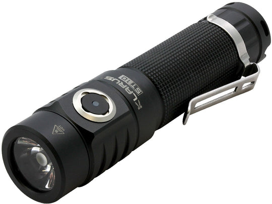 Klarus ST10 Rechargeable LED Flashlight - CREE XM-L2 U2 - 1100 Lumens - Uses 1 x 18650 (included) or 2 x CR123A