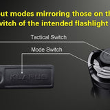 Klarus TRS1 Multi-Functional Dual Remote Switch for XT11S, XT11GT, XT12GT, XT30R, XT12S, XT2CR