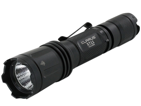 Klarus XT11 Flashlight - CREE XM-L2-U2 LED - 1060 Lumens - Uses 2 x CR123A  or 1 x 18650 (Included)