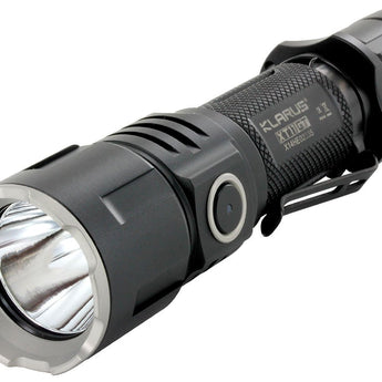 Klarus XT11GT HD Rechargeable Tactical Flashlight - Angle Shot