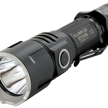 Klarus XT11GT HD Rechargeable Tactical Flashlight - CREE XHP35 HD E4 LED - 2000 Lumens - Uses 2 x CR123A  or 1 x 18650 (Included)