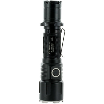 Klarus XT11GT HD Rechargeable Tactical Flashlight - CREE XHP35 HD E4 LED - 2000 Lumens - Uses 2 x CR123A  or 1 x 18650 (Included)