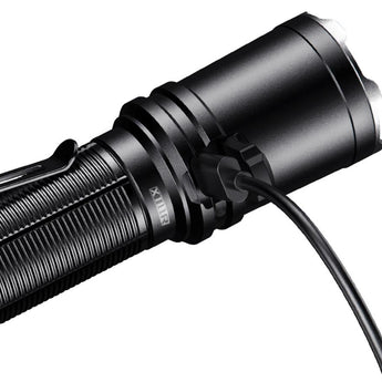 Klarus XT11R USB-C Rechargeable Tactical LED Flashlight - 1300 Lumens - Luminus SST-40 - Includes 1 x 18650