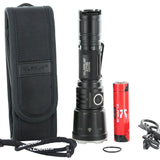 Klarus XT11X Rechargeable LED Flashlight - CREE XHP70.2 P2 - 3200 Lumens - Uses 1 x IMR 18650 (Included) or 2 x CR123A