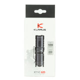 Klarus XT1C Tactical LED Flashlight - CREE XP-L HI 1D - 1000 Lumens - Includes 1 x USB-C Rechargeable 16340