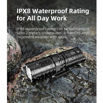 Klarus XT1C Tactical LED Flashlight - CREE XP-L HI 1D - 1000 Lumens - Includes 1 x USB-C Rechargeable 16340