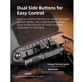 Klarus XT1C Tactical LED Flashlight - CREE XP-L HI 1D - 1000 Lumens - Includes 1 x USB-C Rechargeable 16340