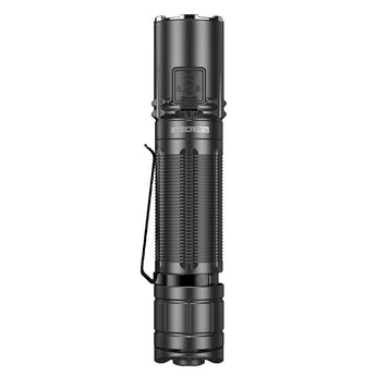 Klarus XT2CR Pro USB-C Rechargeable LED Flashlight - 2100 Lumens - CREE XHP35 HD - Uses 1 x 18650 (Included) or 2 x CR123A - Black, Desert Tan, Matte Sand, Wolf Grey, or OD Green