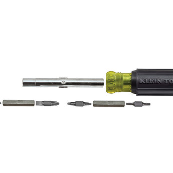 Klein Tools 11-in-1 Multi-Bit Screwdriver - Nut Driver - Multi-Purpose
