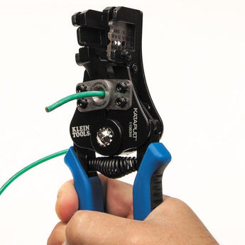 Klein Tools Katapult Wire Stripper and Cutter for Solid and Stranded Wire